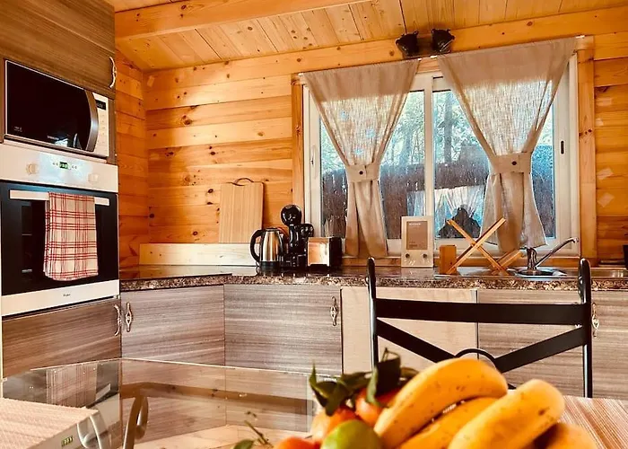 Bois Jacuzzi Dağ evi Bessan