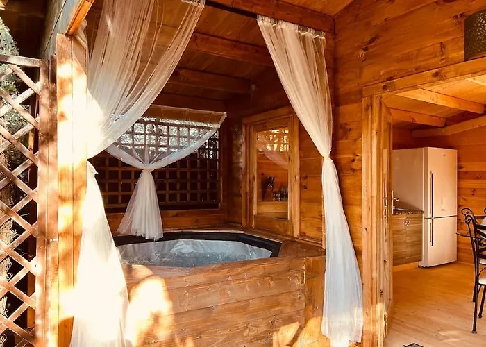 Σαλέ Bois Jacuzzi Bessan